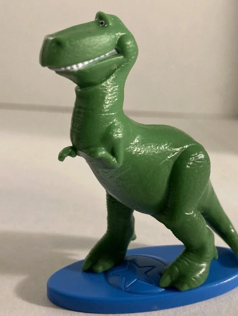 Disney Pixar Toy Story Rex T-Rex Dinosaur 2019 Mattel Figure Cake Topper 2.5